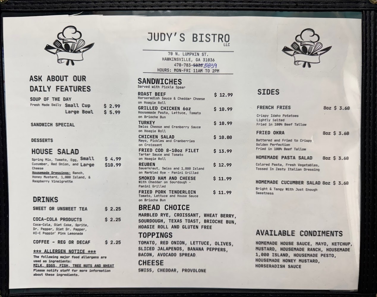 Judy’s Bistro
