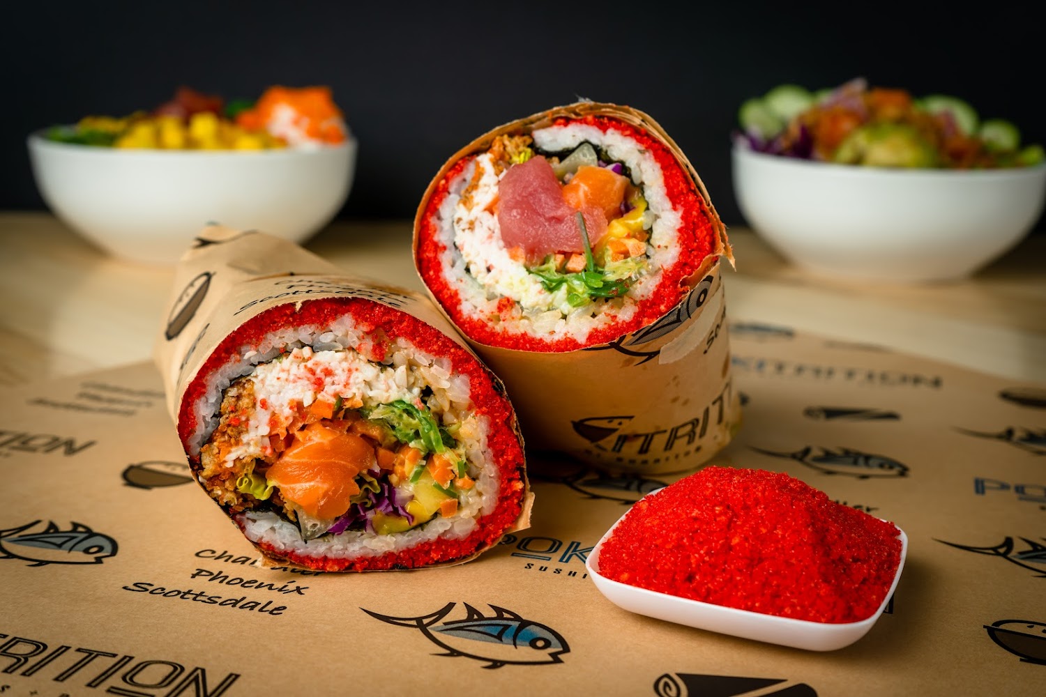 Pokitrition – Sushi Burritos + Hawaiian BBQ + Poke